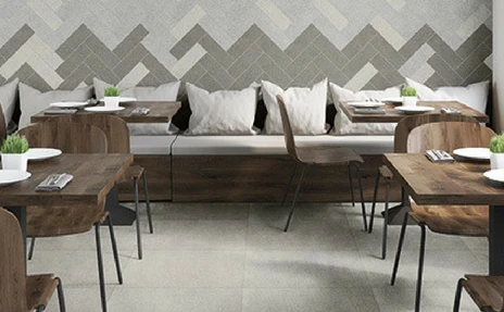 Tile flooring modern furniture.